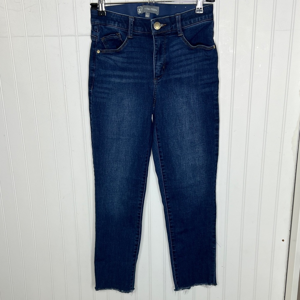 Wit & Wisdom Logan Highrise Vintage Skinny Ankle Jeans